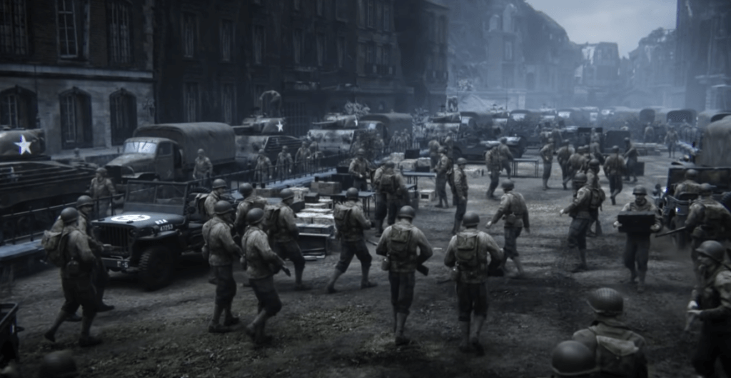 call of duty world war II one of the best video game about history